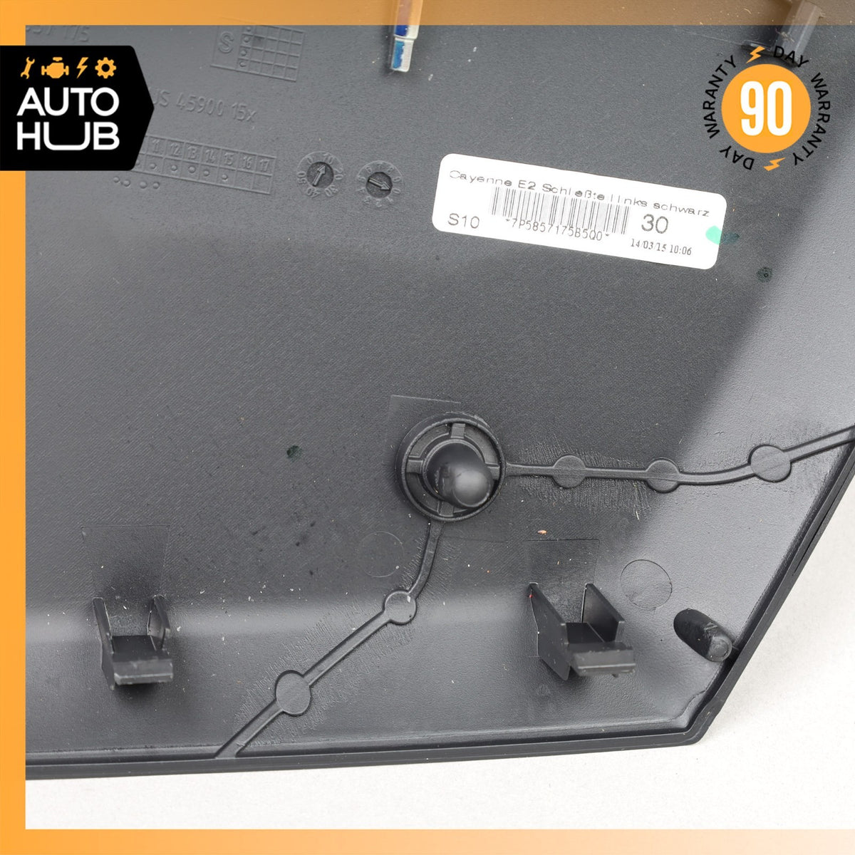 11-18 Porsche Cayenne 958 Dashboard Dash Board End Cover Panel Trim Left OEM - photo 11