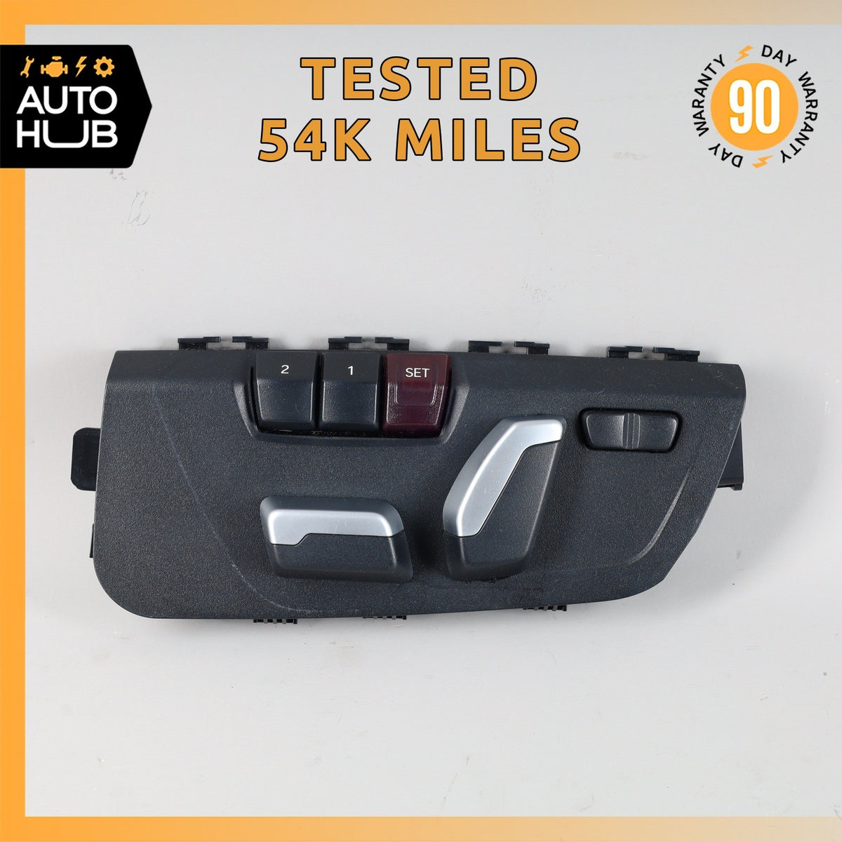 12-18 BMW F30 330e 335i Front Left Driver Seat Adjust Memory Control Switch OEM - photo 1