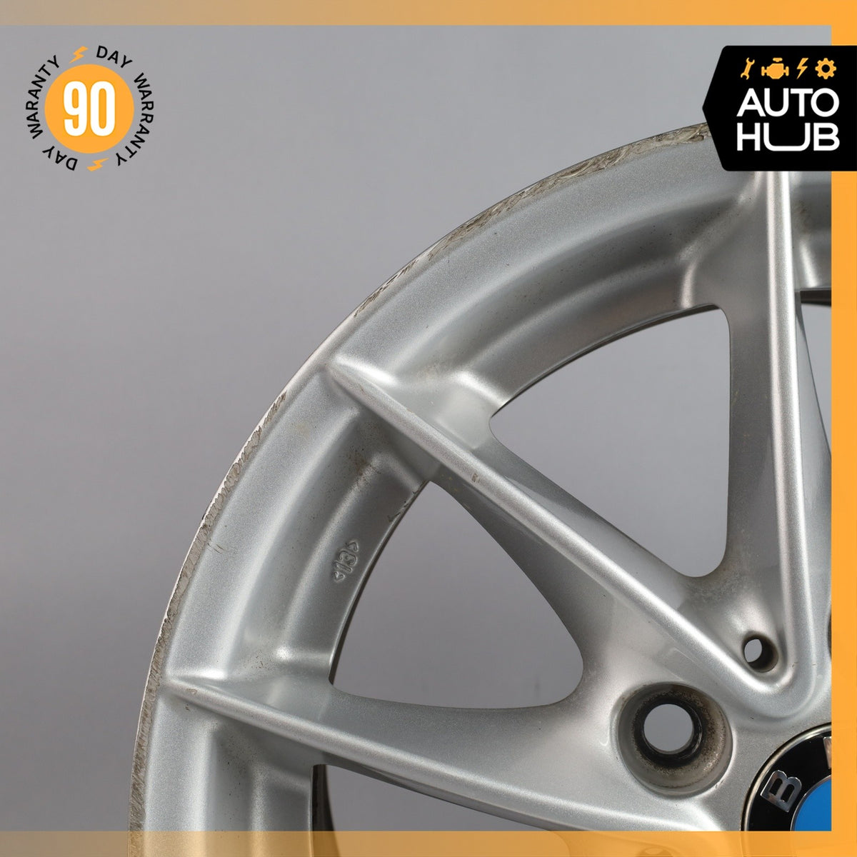 BMW E88 128i 135i 7 x 16 16" Style 360 Wheel Rim Silver 36116795207 OEM - photo 2