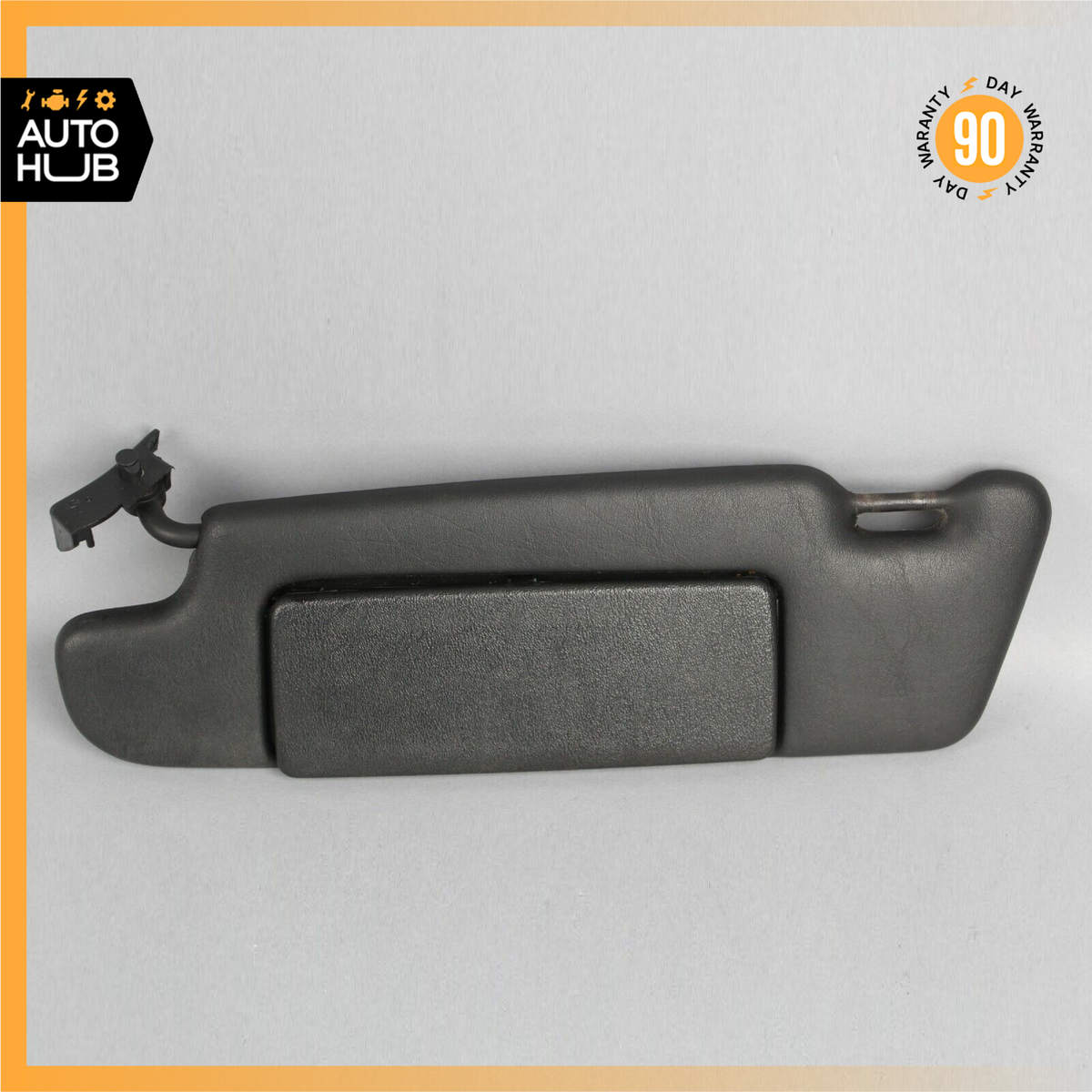 90-02 Mercedes R129 SL500 SL320 Left Driver Side Sun Visor Sunvisor Black OEM - photo 1