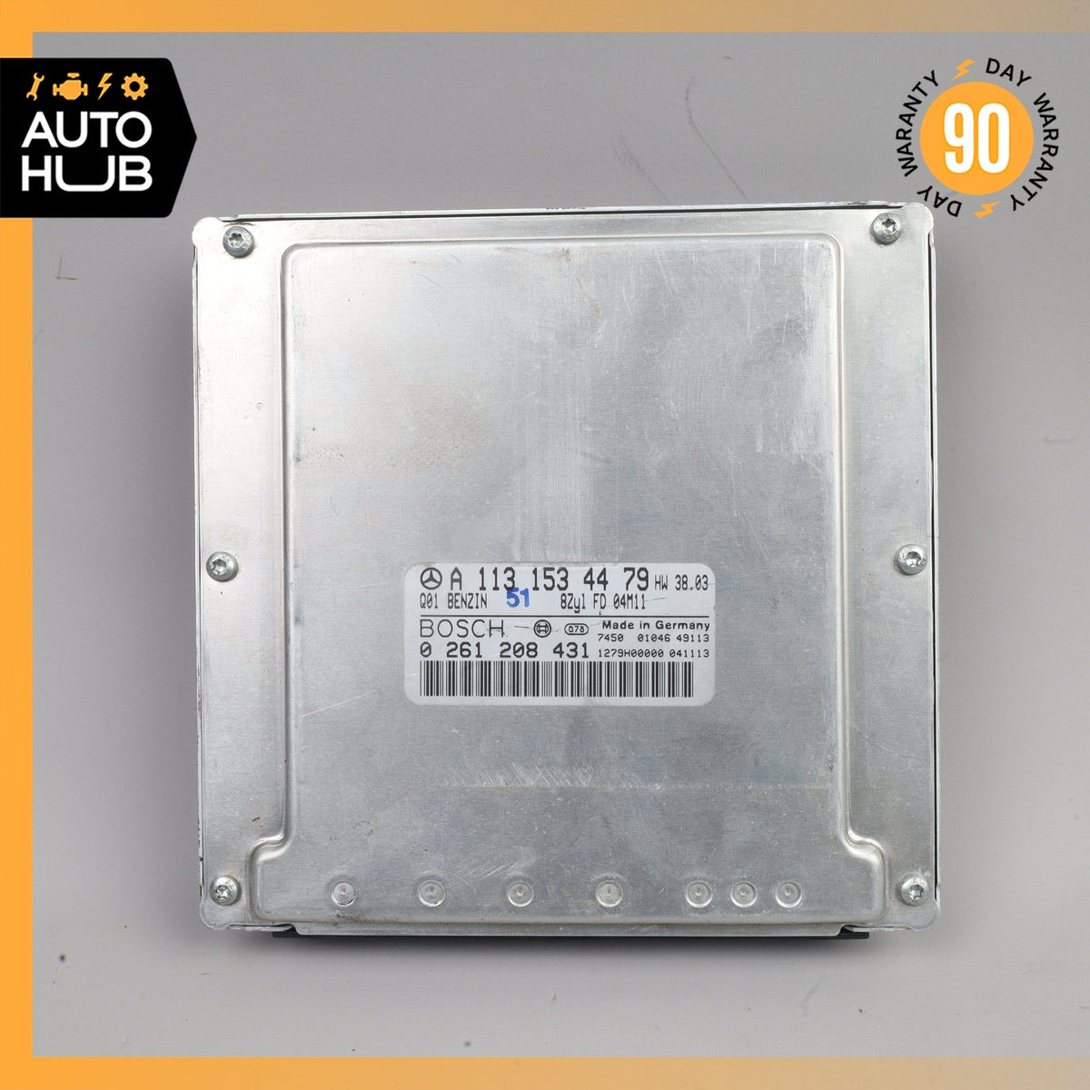 03-06 Mercedes W215 CL500 S430 ECU Engine Control Module Unit 1131533479 OEM - photo 3