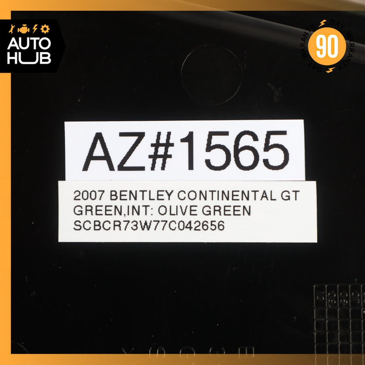 03-10 Bentley Continental GT Coupe Rear Left or Right Shelf Cover Panel OEM - photo 12