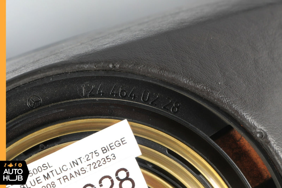 90-92 Mercedes R129 500SL 300SL Steering Wheel With Airbag Brown OEM - photo 11