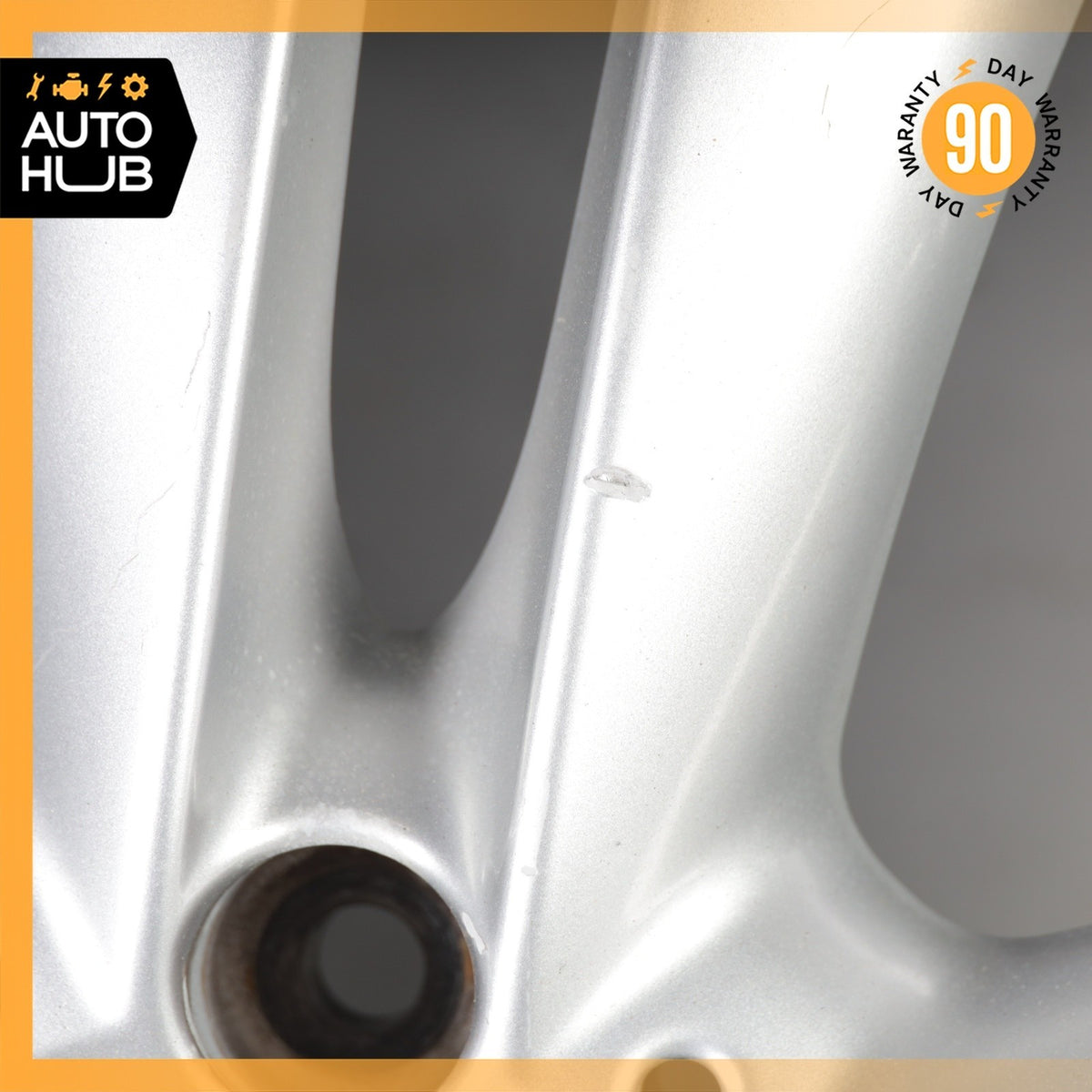 Mercedes W209 CLK350 SLK350 7.5 x 17 17" Front Wheel Rim Silver 2094014102 OEM - photo 10