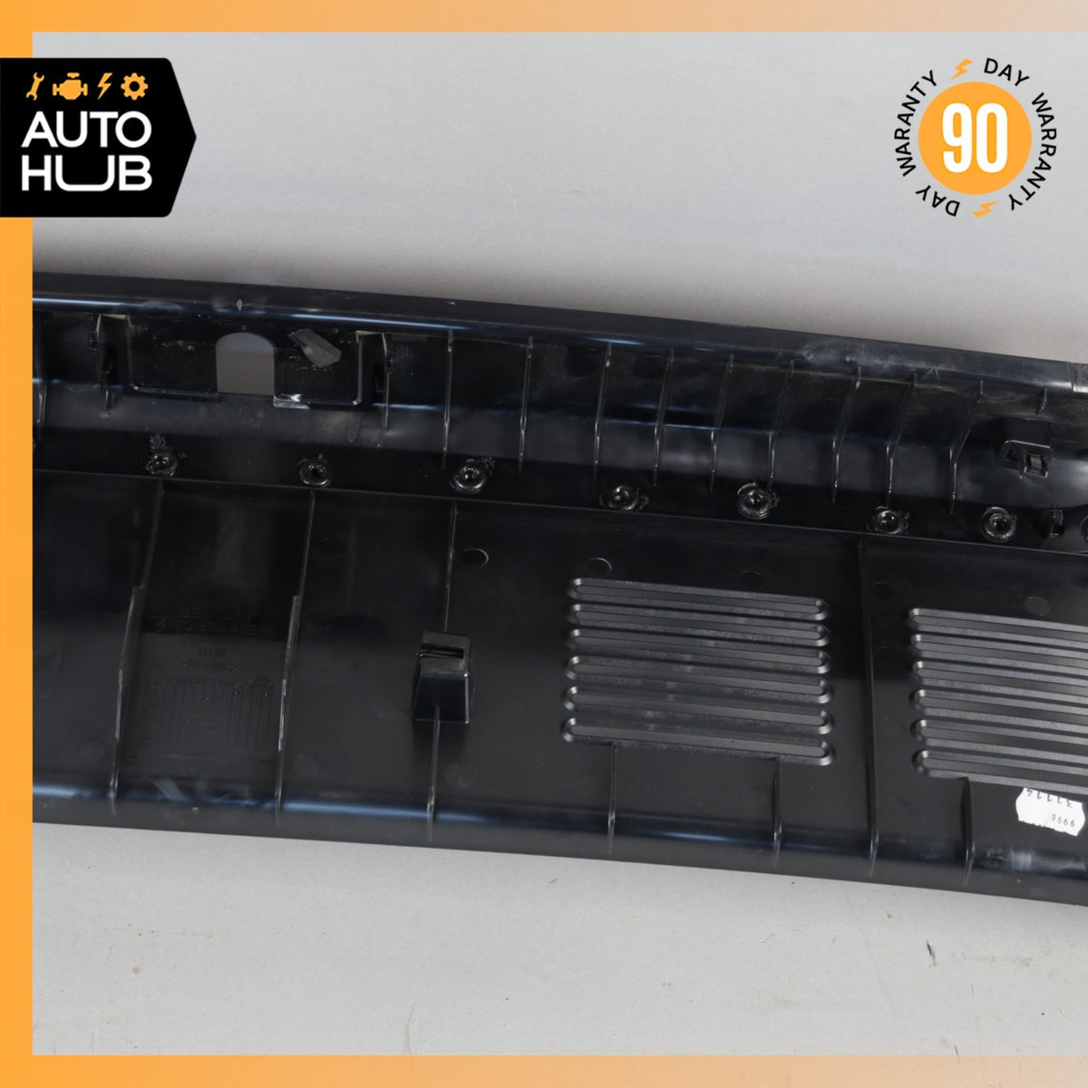 Bentley Flying Spur Gate Trunk Lock Cover Sill Scuff Panel Trim 4W0863459H OEM - photo 10