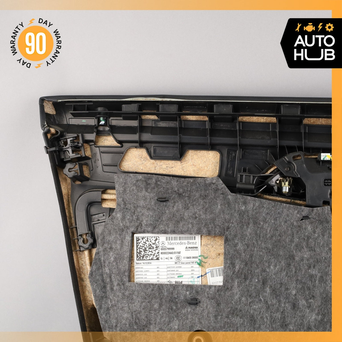 14-19 Mercedes W117 CLA45 AMG CLA250 Front Right Passenger Side Door Panel OEM - photo 14