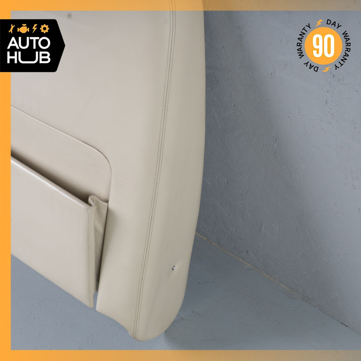 87-92 Bentley Eight / RR Silver Spirit Back Panel Seat Cover Front Right OEM - photo 10
