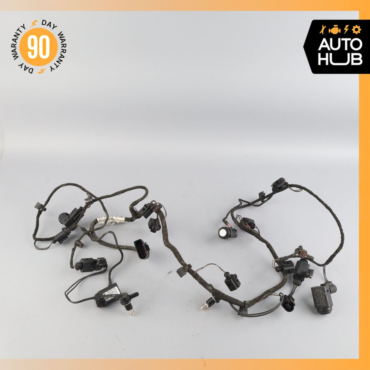 Bentley Continental GT GTC Rear Bumper Parking Sensor Wire Harness PDC OEM - photo 10