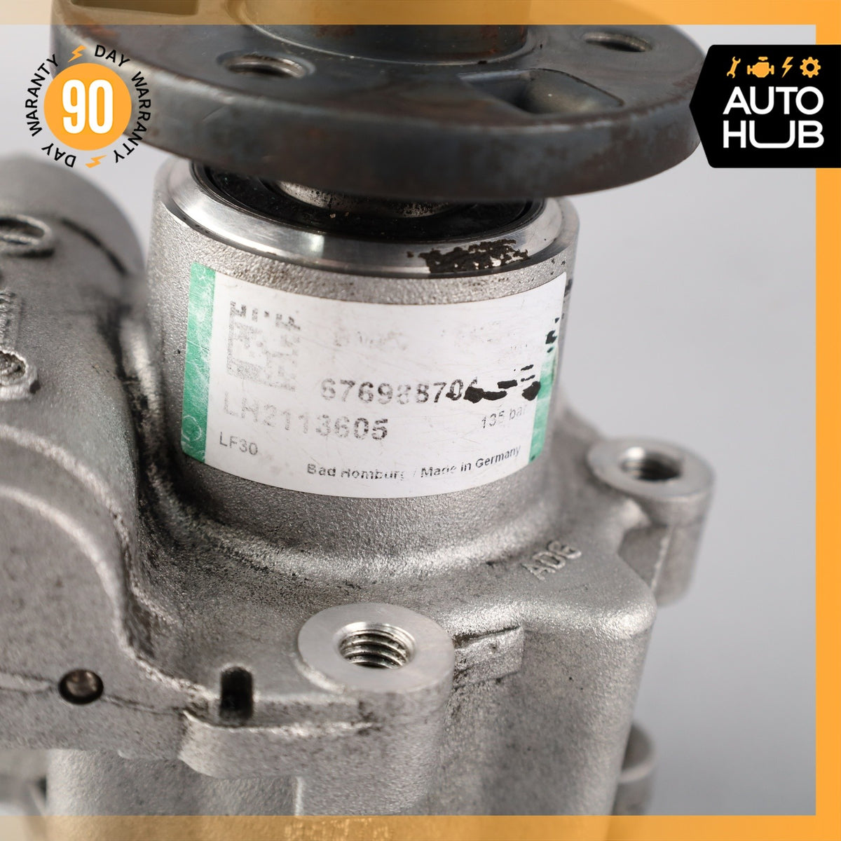 BMW E88 128i 135i Hydraulic Power Steering Pump 6769887 OEM - photo 9