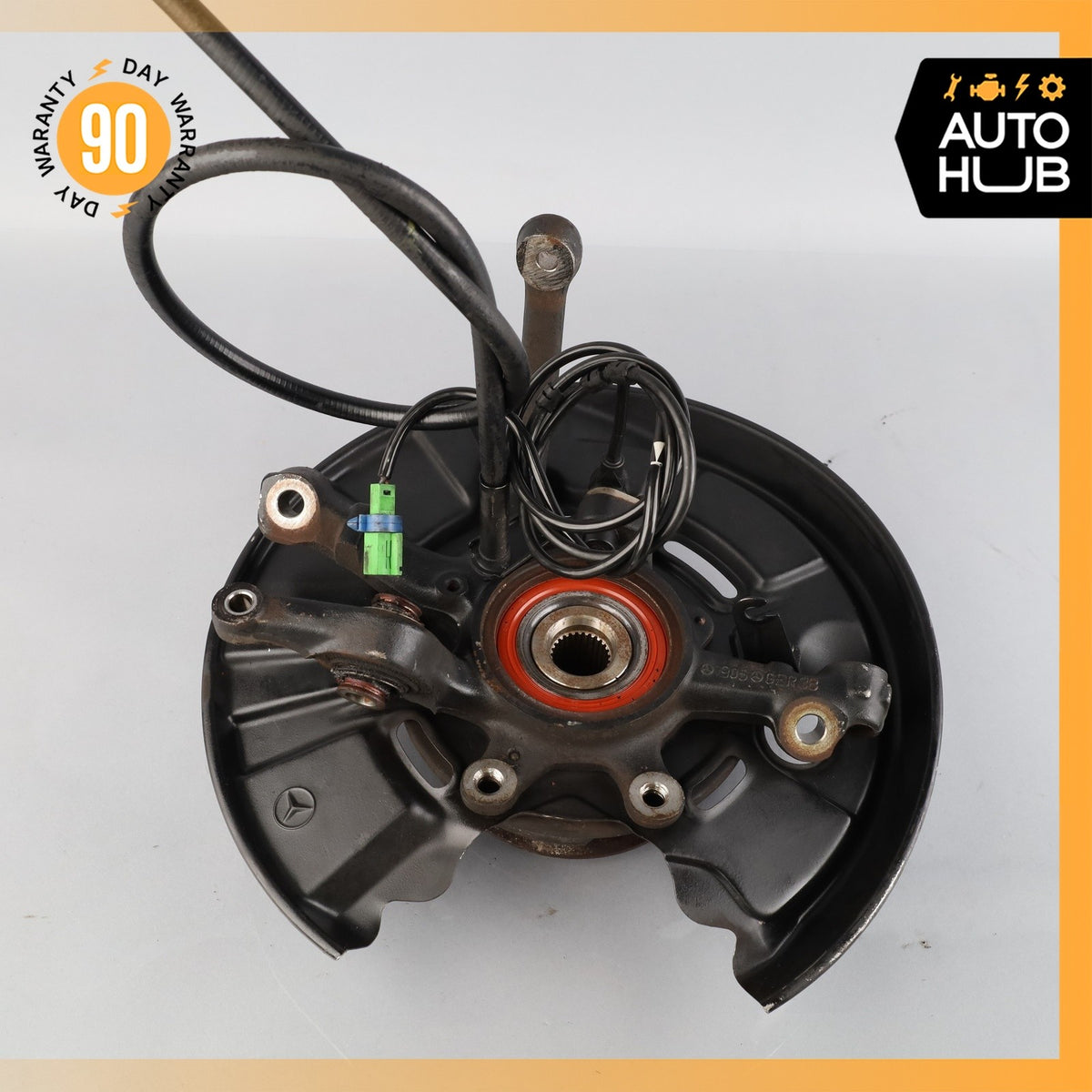 92-99 Mercedes W140 CL600 S500 Rear Left Side Spindle Knuckle Hub OEM 63k - photo 9