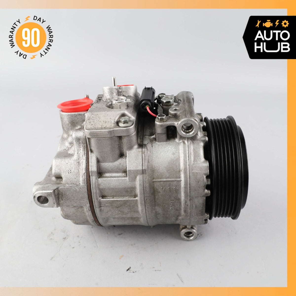 07-12 Mercedes R230 SL550 M273 A/C Air Conditioning Compressor 0012306211 OEM - photo 7