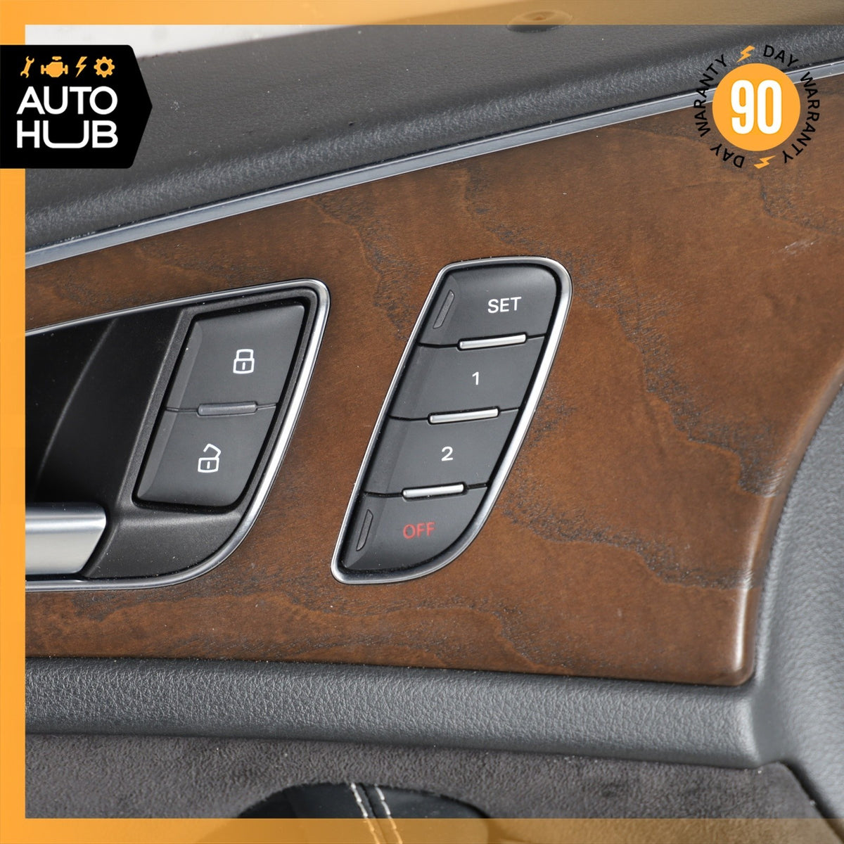12-18 Audi C7 S6 A6 Front Left Side Interior Door Panel Suede OEM 58k - photo 10