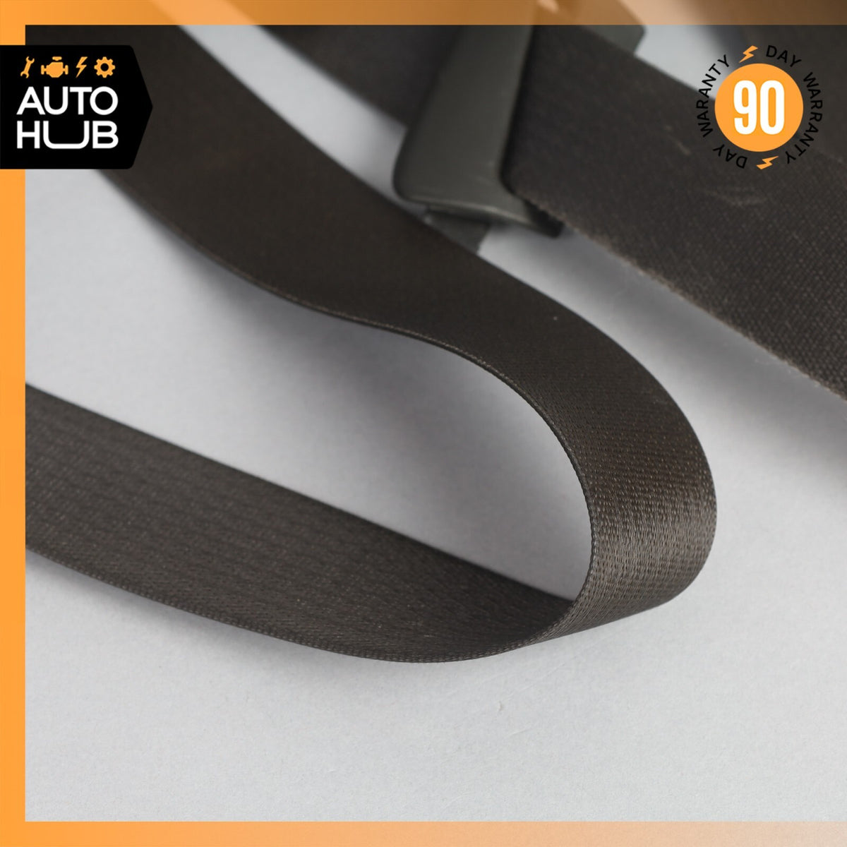 04-08 Cadillac XLR Left Driver Seatbelt Seat Belt Retractor Black 89023212 OEM - photo 3