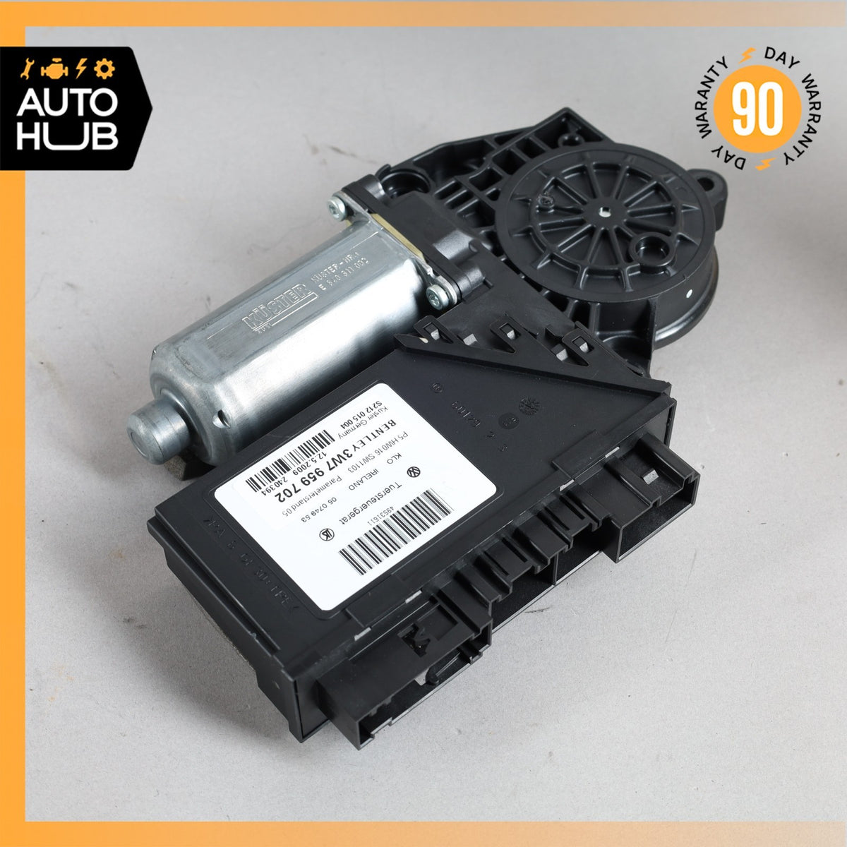 07-11 Bentley Continental GTC Front Right Side Door Window Regulator Motor OEM - photo 2