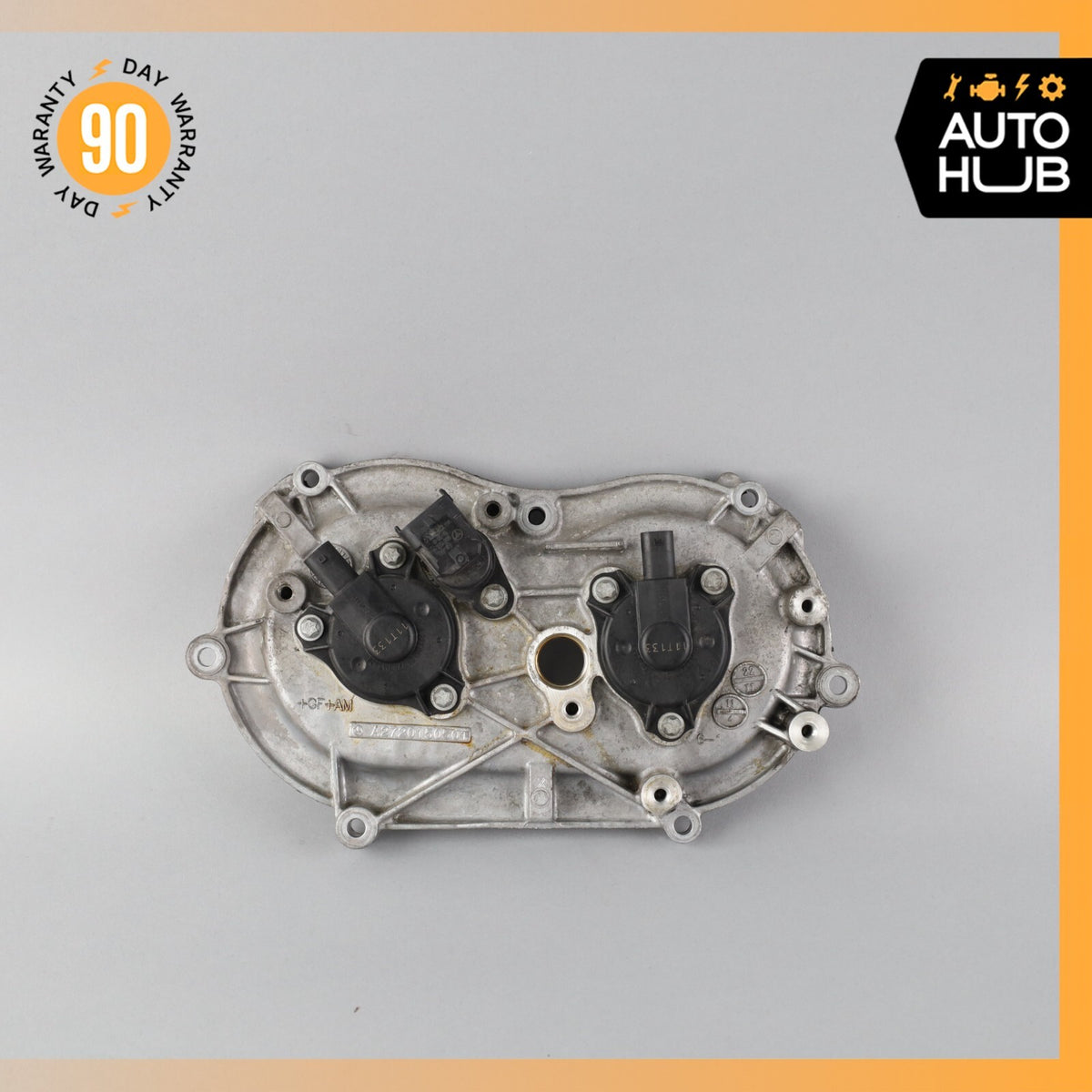 Mercedes W221 S400 C300 E350 Front Left Side Engine Timing Chain Cover Plate OEM - photo 2