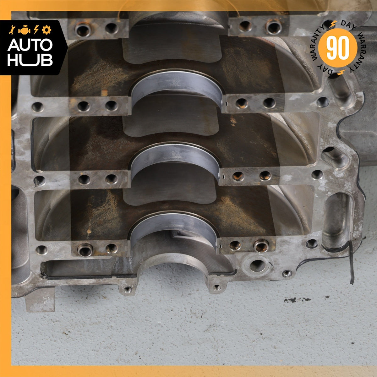 03-13 Bentley Continental GTC Flying Spur 6.0L Lower Engine Motor Block OEM 40k - photo 22