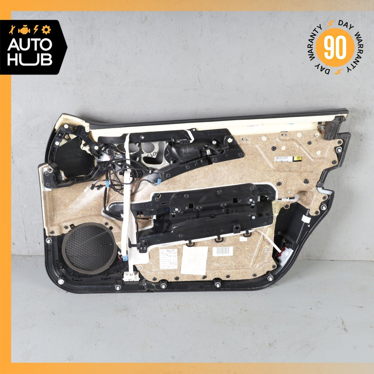 07-09 Mercedes W211 E350 E550 Interior Door Panel Front Left Side Black OEM - photo 12