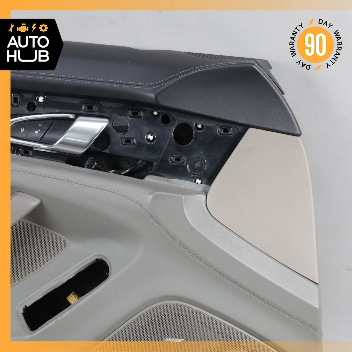 10-16 Porsche Panamera 970 Turbo Front Left Interior Door Panel Leather OEM 68k - photo 2