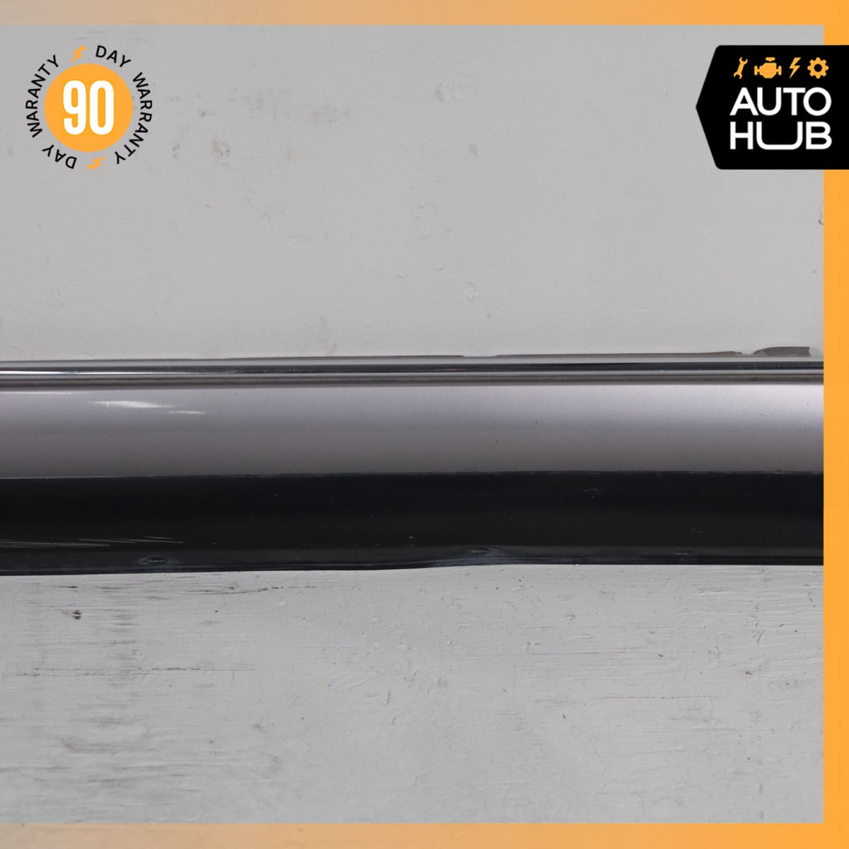 99-02 Rolls Royce Silver Seraph Right Side Skirt Rocker Panel Molding OEM - photo 4