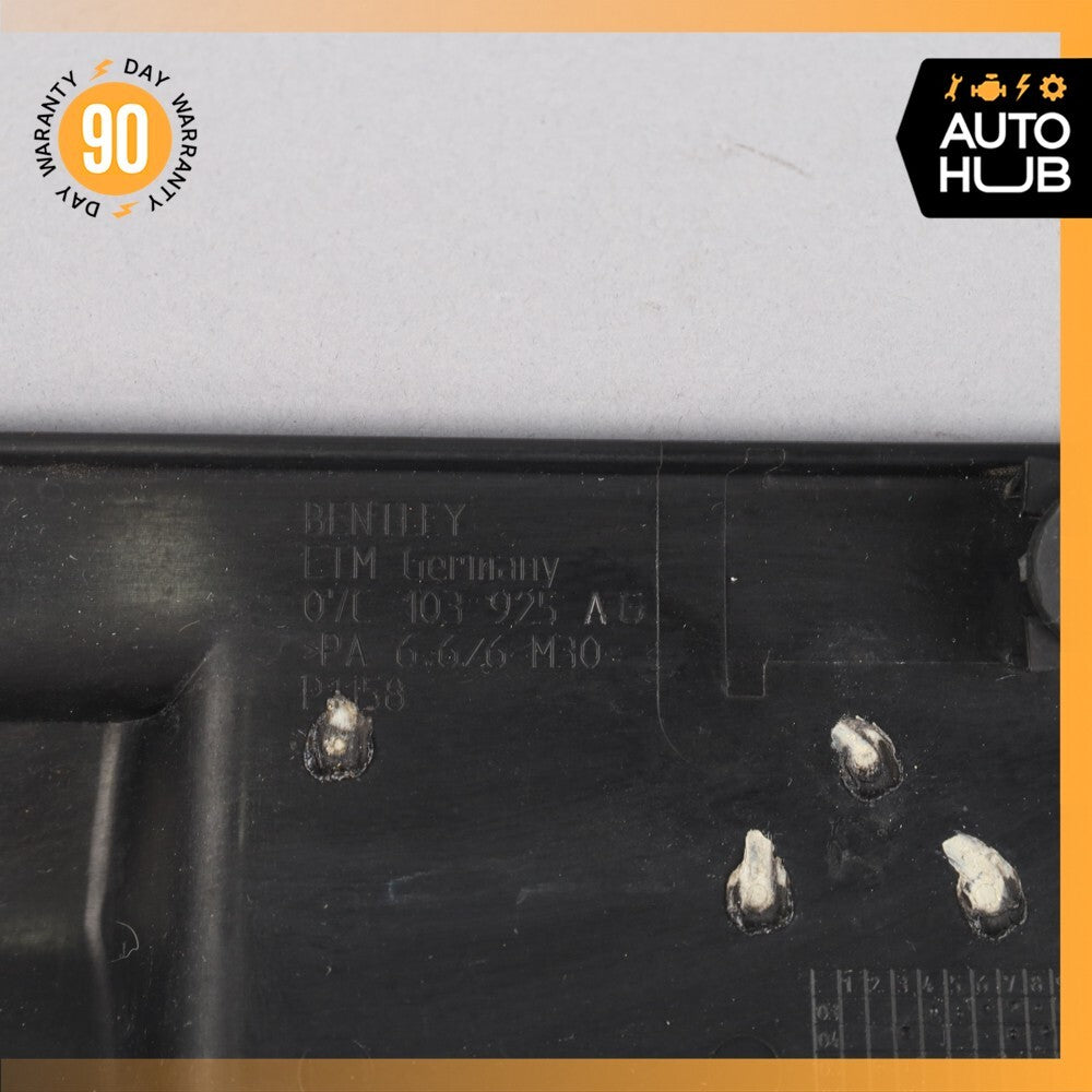 03-13 Bentley Continental GTC GT Engine Compartment Rear Cover Panel OEM 60k - photo 9