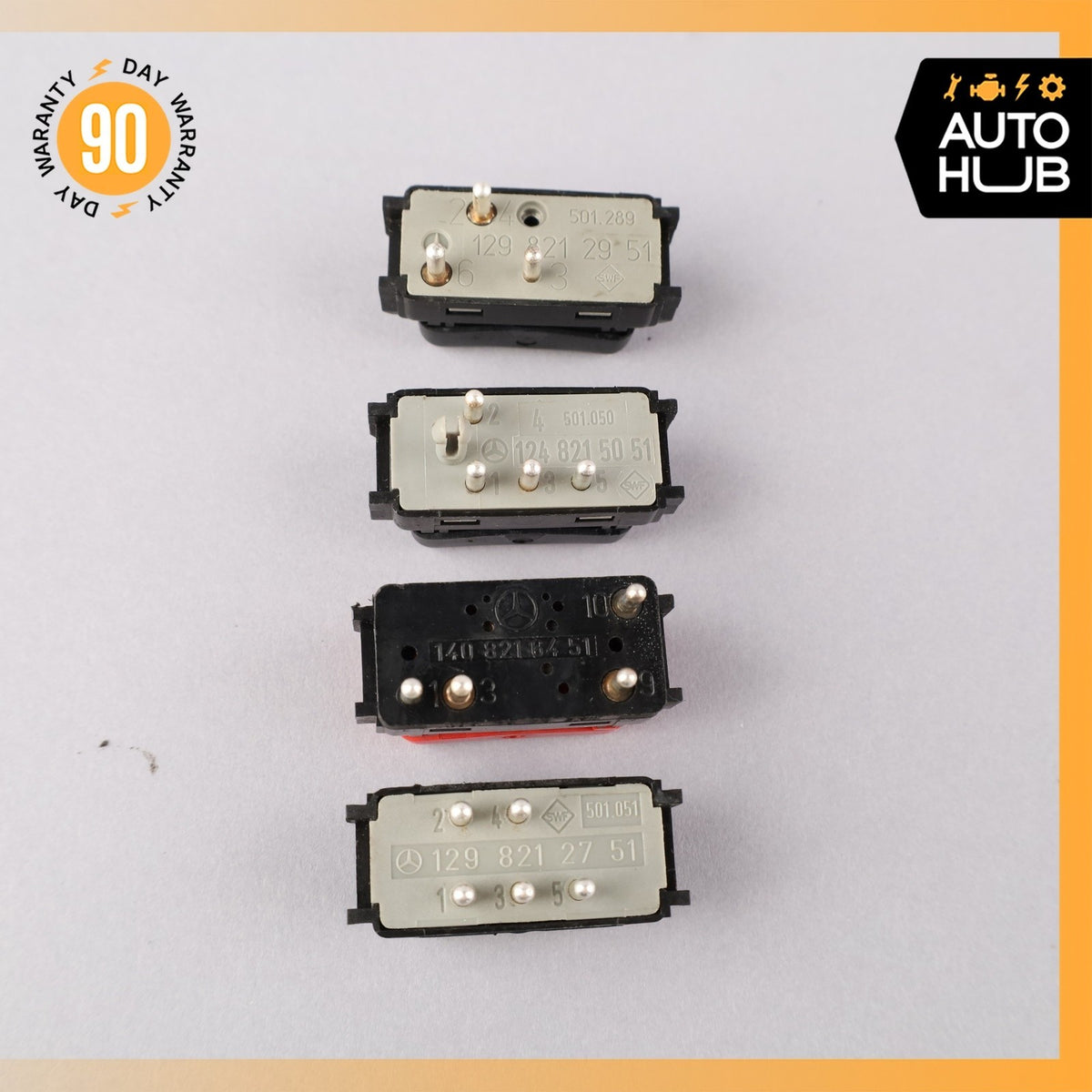 Mercedes R129 SL500 SL320 Center Console Control Switch Buttons Set OEM - photo 11