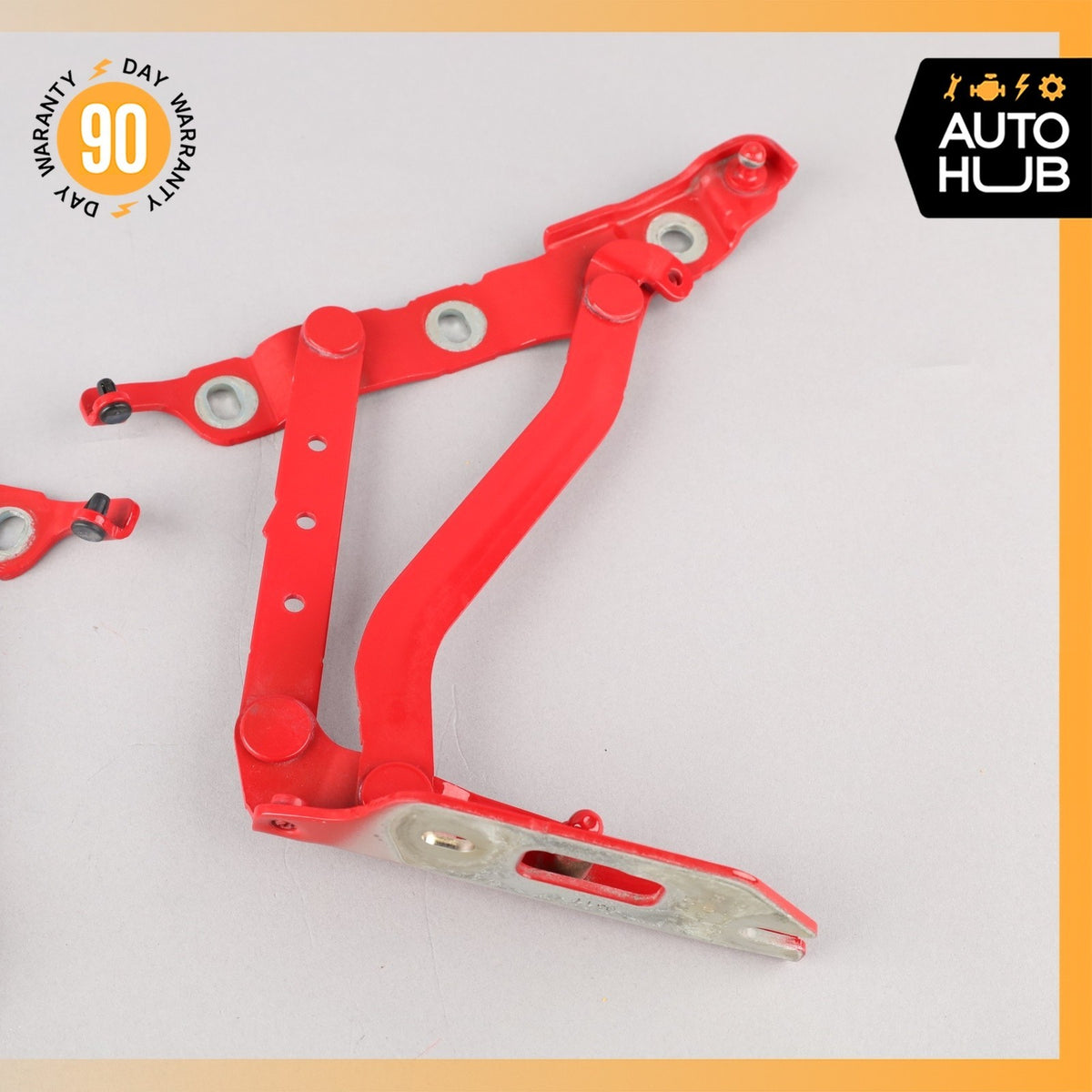 Audi A5 S5 Convertible Trunk Boot Left & Right Lid Hinge Set Red OEM - photo 3