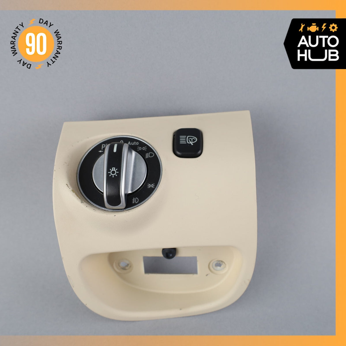 03-12 Mercedes R230 SL550 SL500 SL55 AMG Headlight Control Switch Beige OEM - photo 2