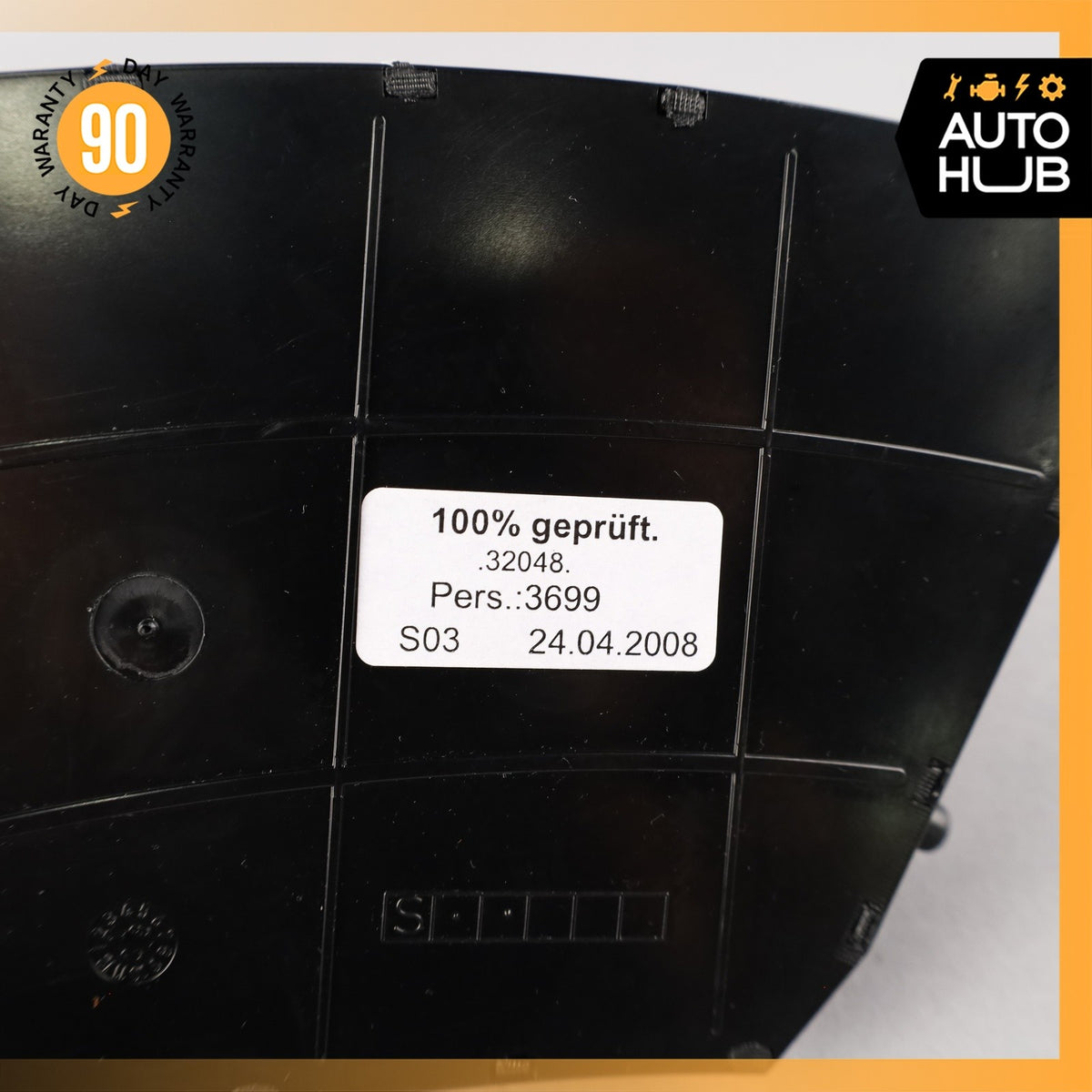 04-10 BMW E60 535i 550i 528i Left Dashboard Storage Cupholder Trim OEM - photo 8