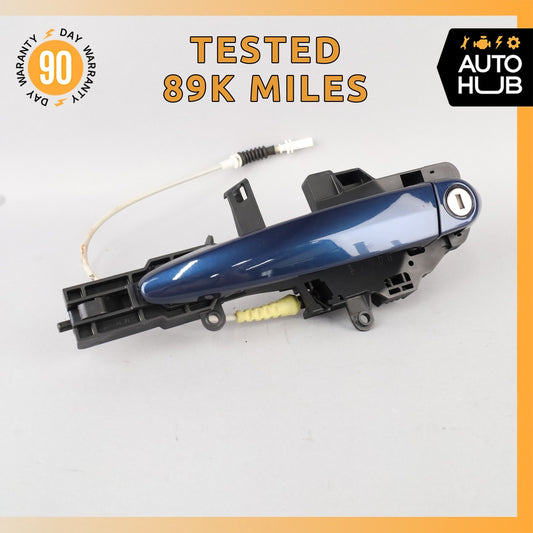 08-13 BMW E88 128i 135i Left Driver Side Exterior Door Handle 89k - photo 1