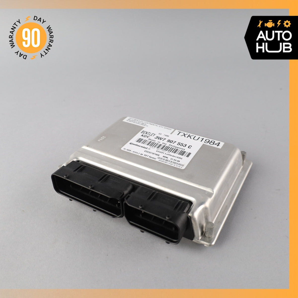 10-11 Bentley Continental GTС Speed Air Suspension Control Module OEM 83k - photo 2
