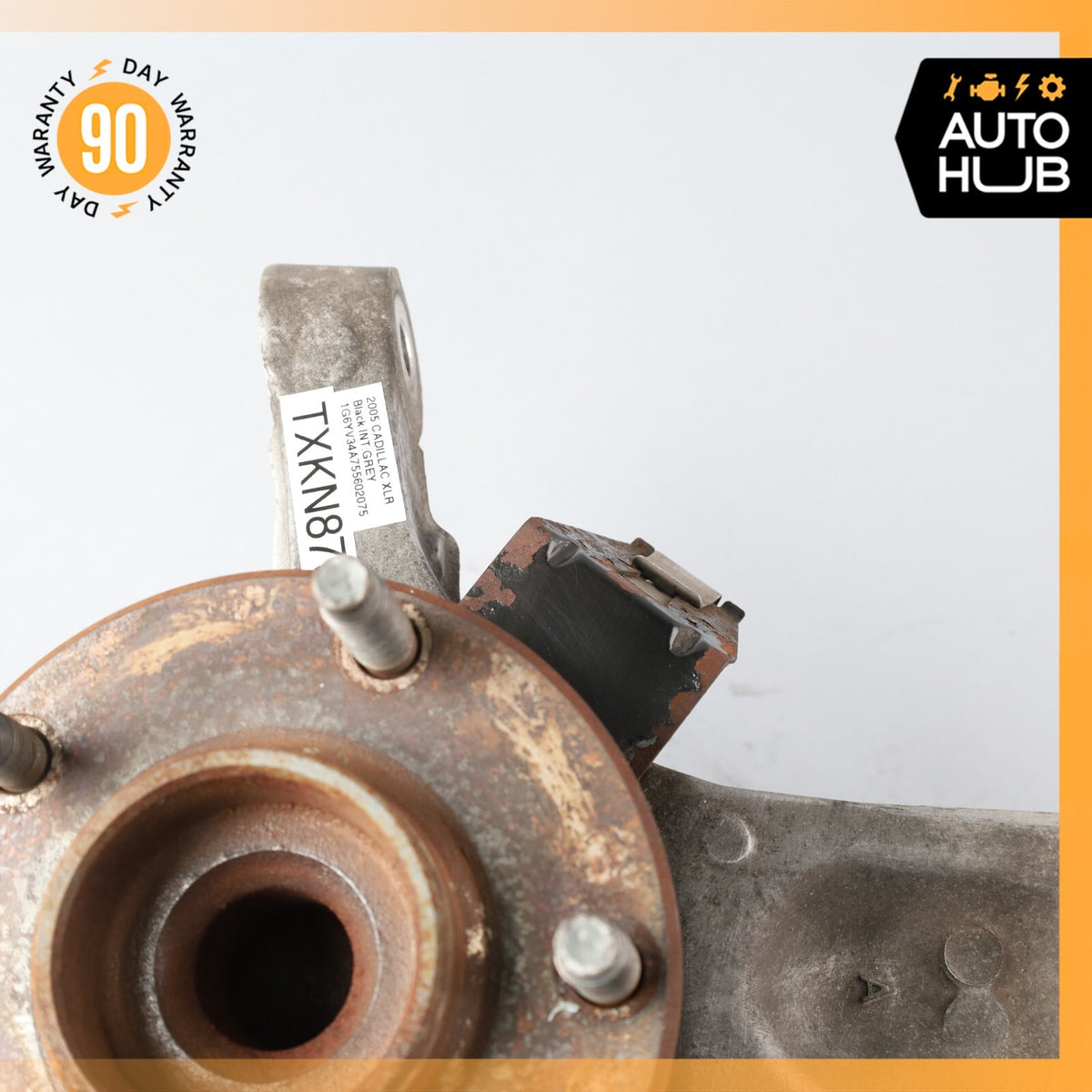 04-13 Cadillac XLR Front Left Driver Side Spindle Knuckle Hub 10372109 OEM - photo 4