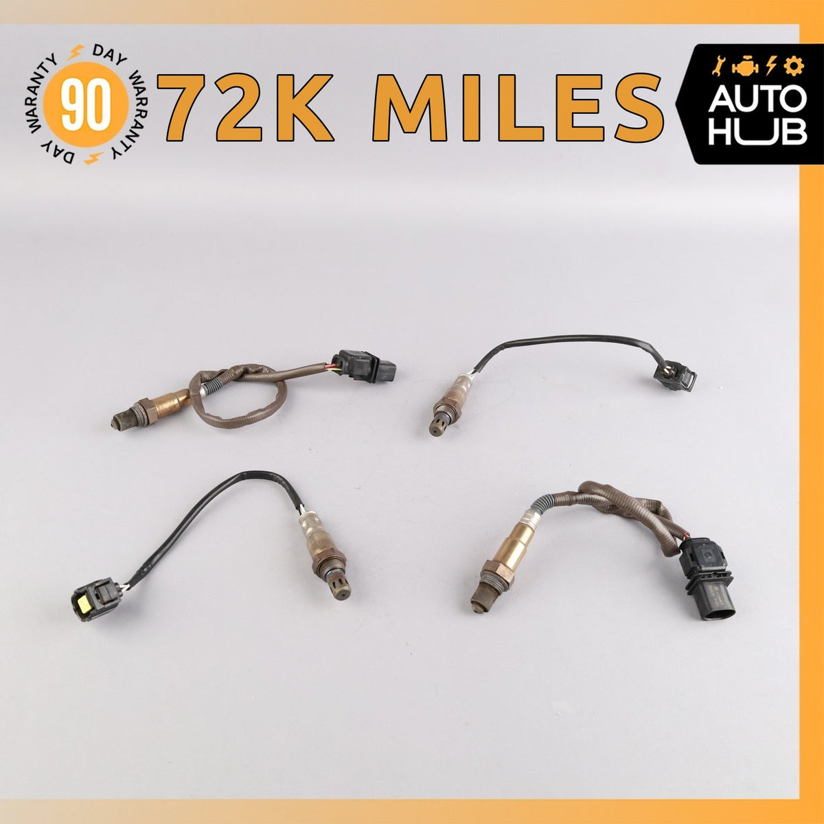 Mercedes W212 E350 CLS550 Oxygen O2 Sensor Lambda Set of 4 OEM - photo 1