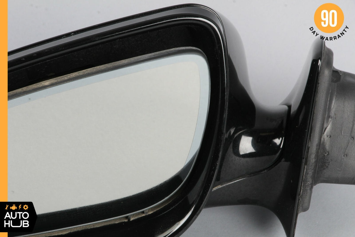 07-09 Mercedes W211 E550 E350 Side Rear View Door Mirror Left Driver Black OEM - photo 3