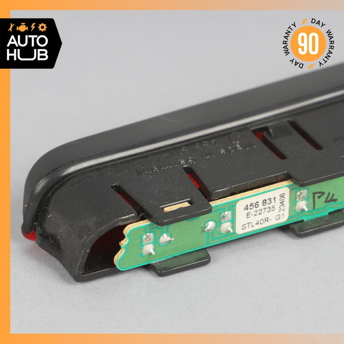 07-14 Mercedes W221 S600 CL550 S400 Rear 3RD Third Brake Stop Light Black OEM - photo 7