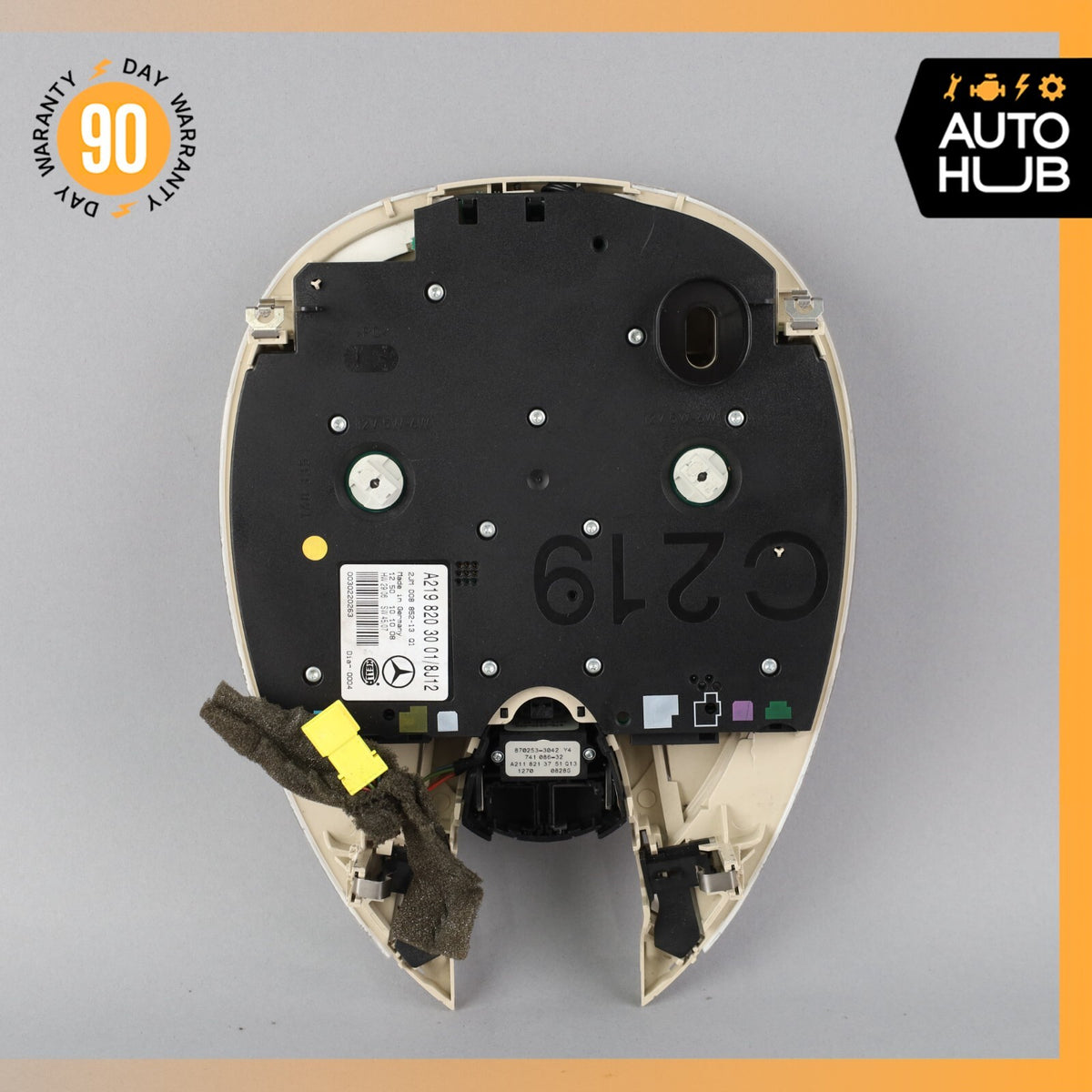 06-11 Mercedes W219 CLS550 CLS500 Front Overhead Dome Light Sunroof Switch OEM - photo 7