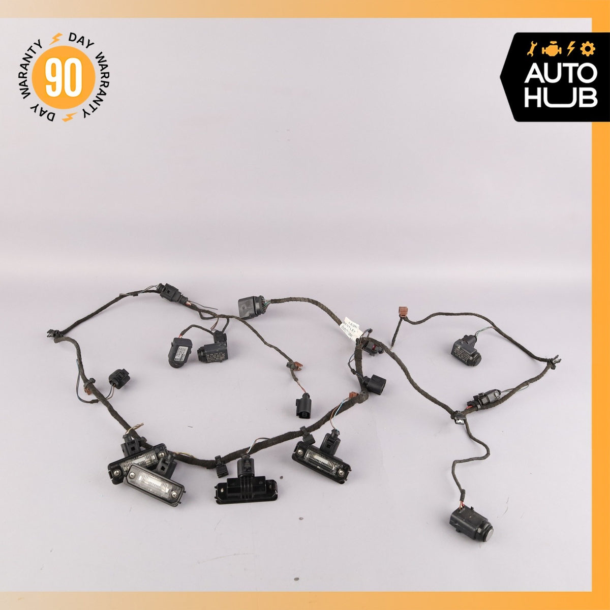 Bentley Continental GT GTC Rear Bumper Parking Sensor Wire Harness PDC OEM - photo 16