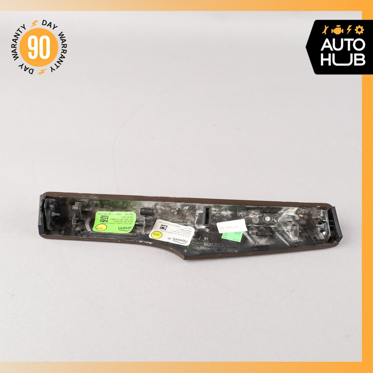 Audi FY Q5 Left Driver Side Dashboard Dash Trim Molding Wood OEM - photo 5