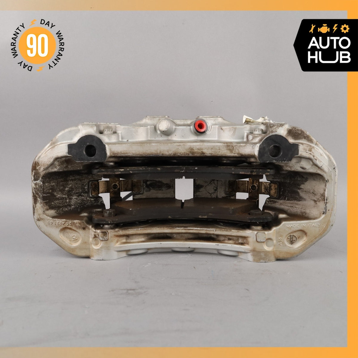 10-23 Porsche Macan Cayenne Panamera Front Brake Calipers Set 7PP615123 OEM - photo 12