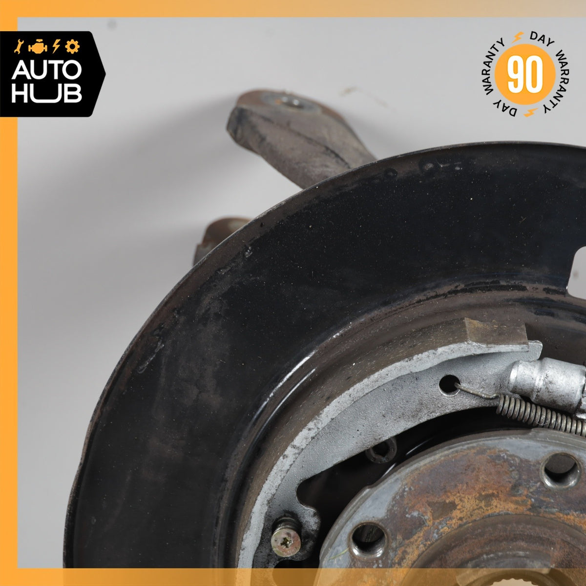 Porsche Cayenne 955 Rear Right Side Spindle Knuckle Hub w/ Shield OEM - photo 3