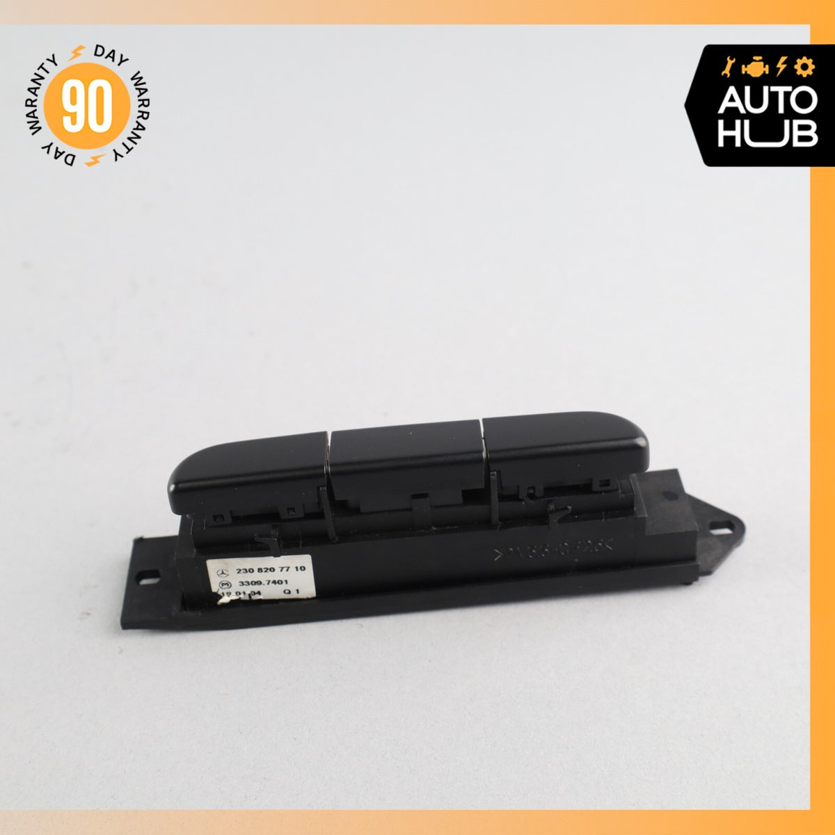 03-08 Mercedes R230 SL500 SL55 AMG Center Console Blank Filler 2308207710 OEM - photo 4