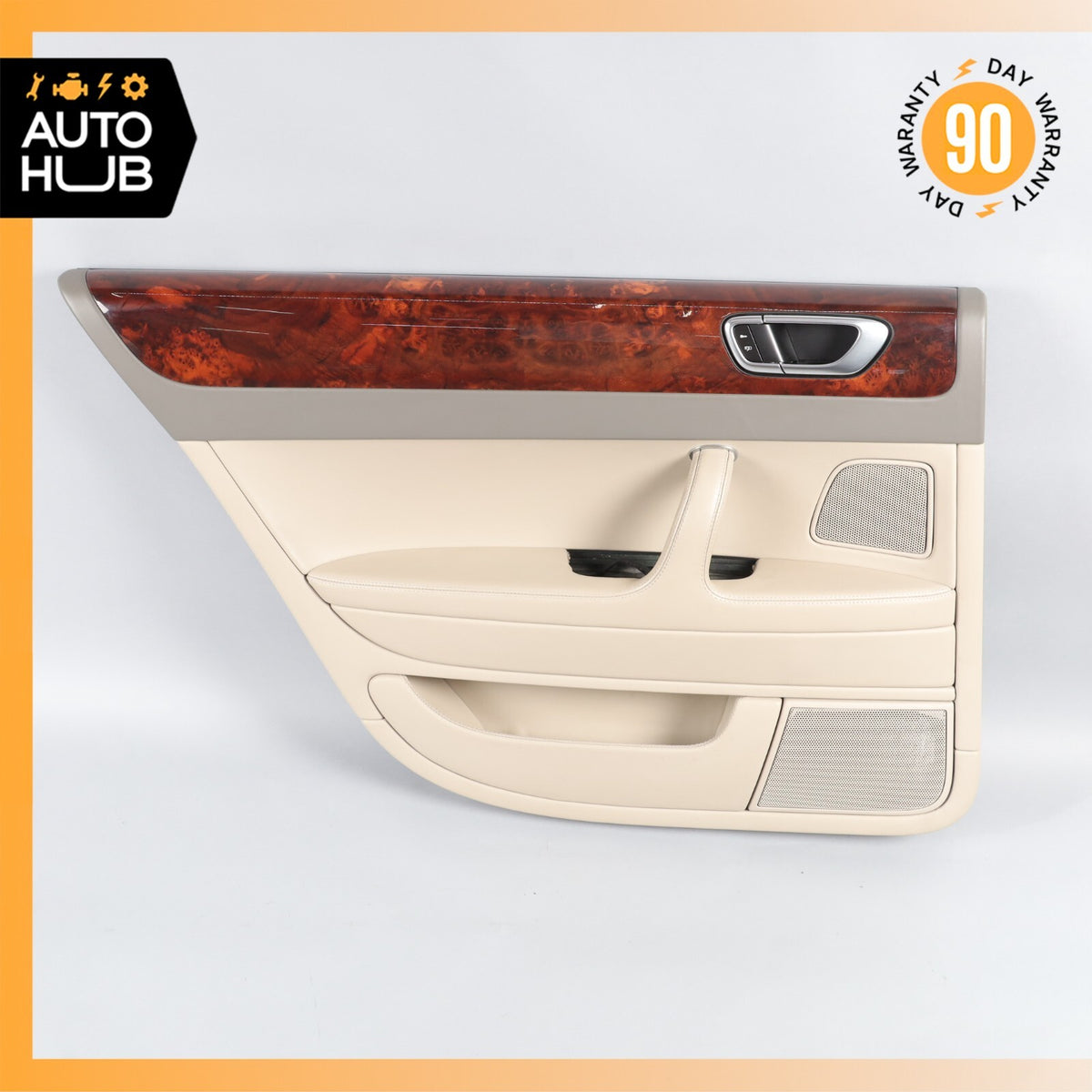 Bentley Continental Flying Spur Rear Left Side Interior Door Panel OEM 80k - photo 2