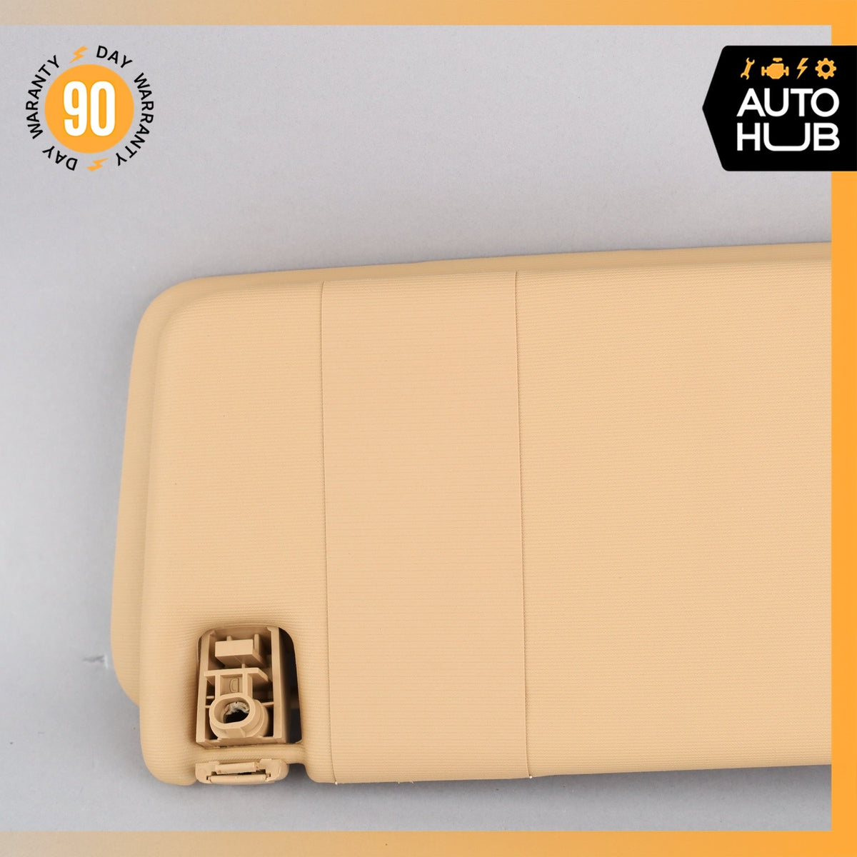 11-14 Porsche Cayenne 958 Sun Visor Sunvisor Front Right Side Beige OEM - photo 5