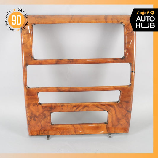 99-02 Rolls Royce Silver Seraph Center Console Climate Trim Panel Wood OEM - photo 1