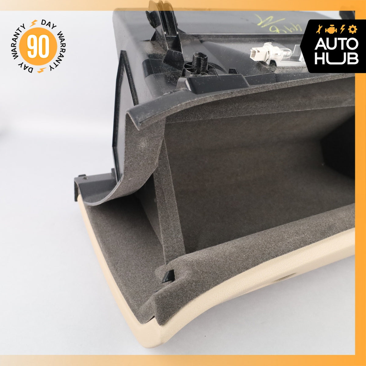 12-16 Mercedes W166 ML350 GL450 Dashboard Glove Box Compartment Beige OEM - photo 13