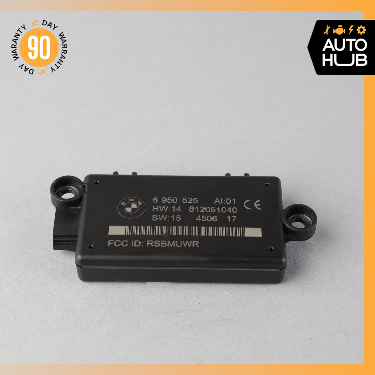 04-10 BMW E64 650i 645Ci M6 DWA Alarm System Control Module OEM 71k - photo 2