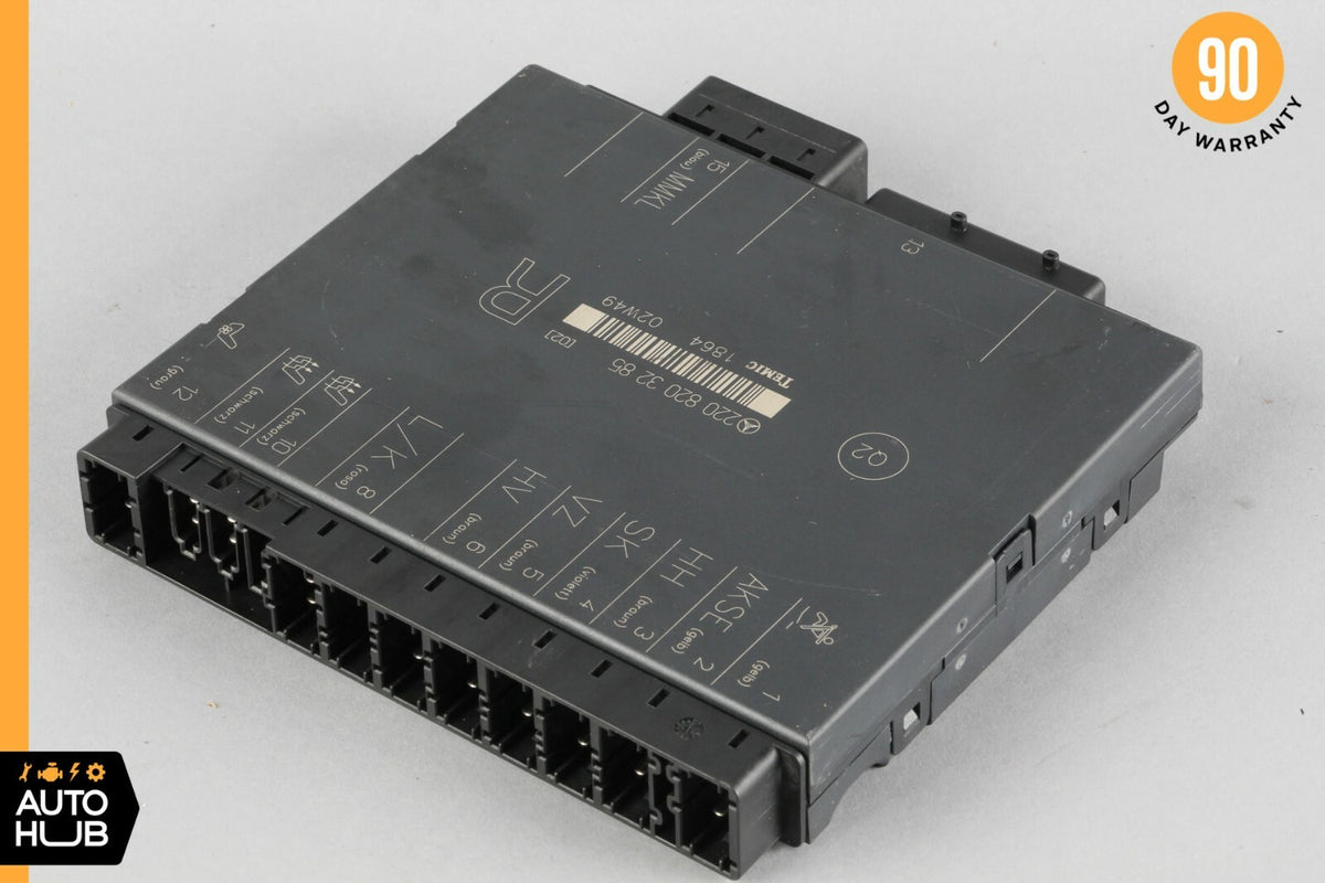 03-06 Mercede W220 S430 S600 S55 Seat Control Module Front Right 2208203285 ОЕМ - photo 3