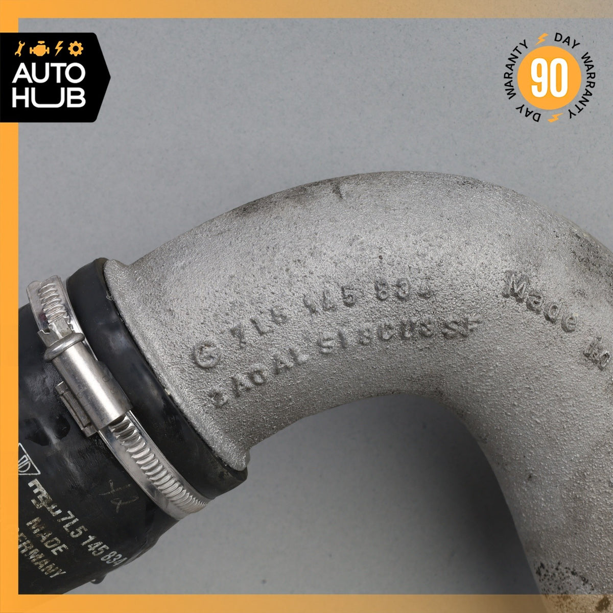 Porsche Cayenne 955 Engine Motor Right Coolant Hose Pipe 7L5145834 OEM - photo 4