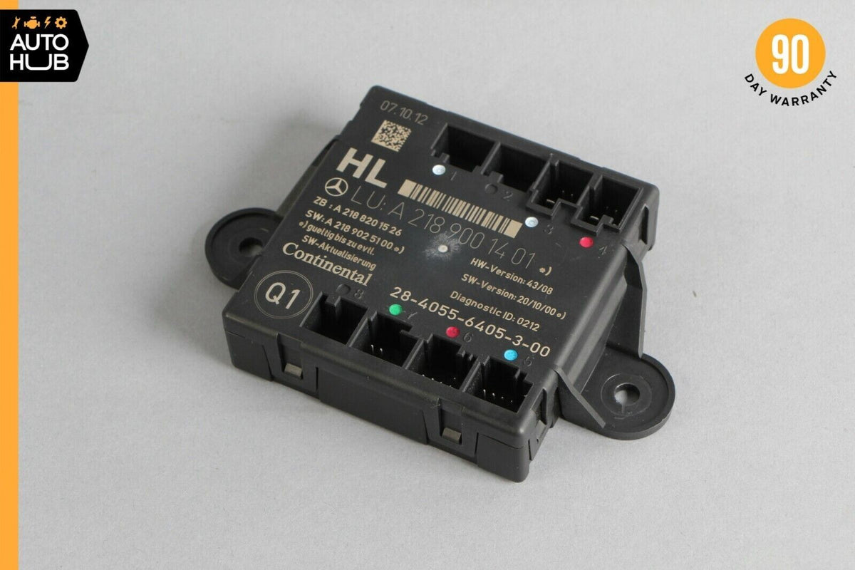 08-18 Mercedes W204 C250 C300 CLS550 Rear Left Side Door Control Module OEM - photo 2