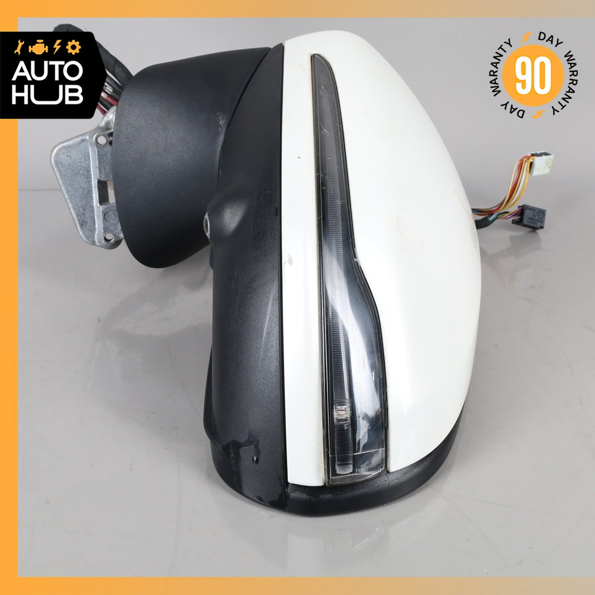 17-21 Mercedes W205 C300 C63 Left Rear View Mirror w/ Blind Spot & Camera OEM - photo 7