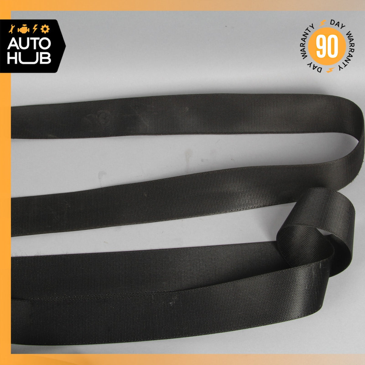 07-10 Mercedes W221 S600 S550 S63 AMG Front Left Driver Side Seat Belt Black OEM - photo 3